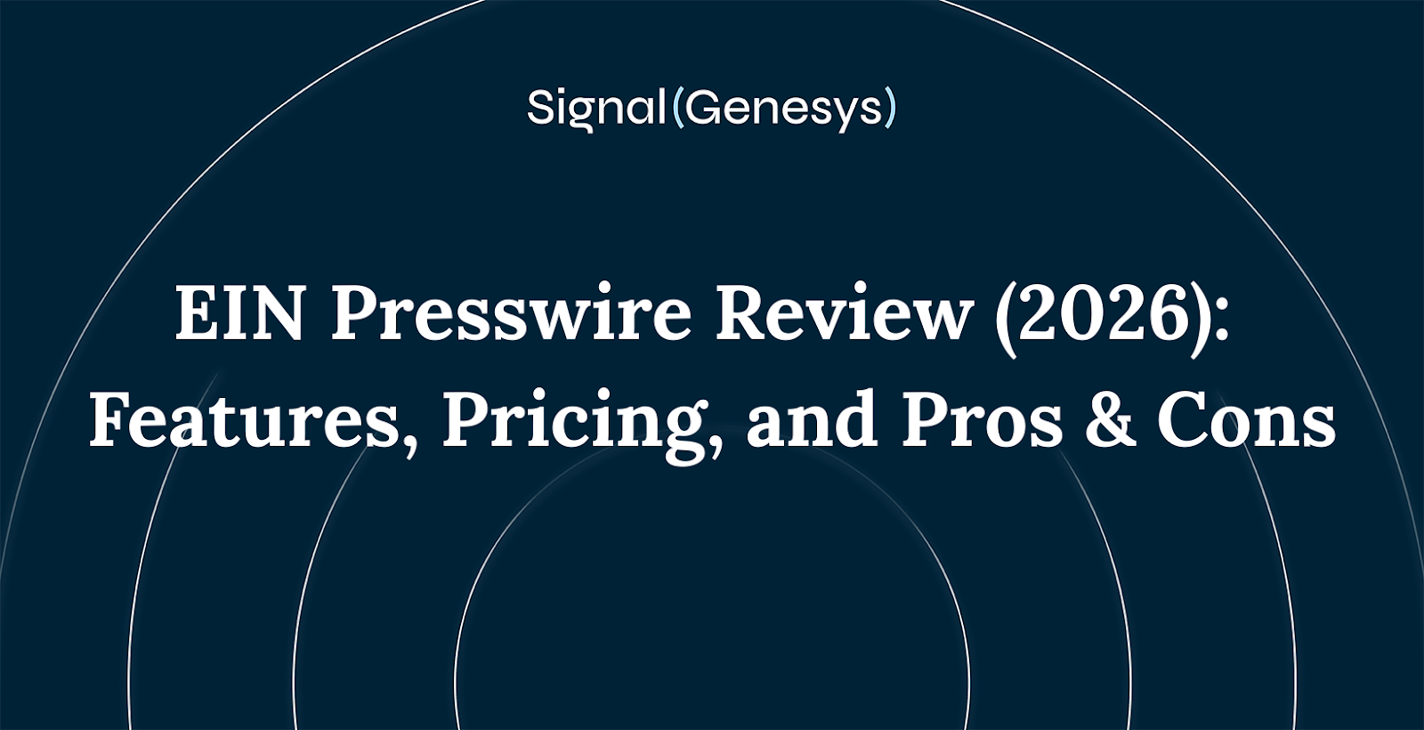 EIN Presswire Review