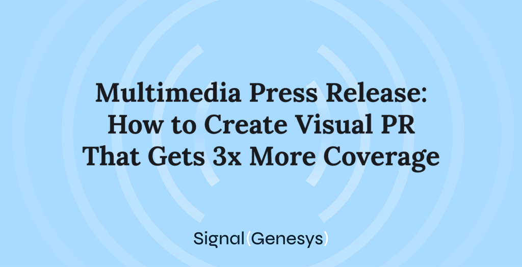 Multimedia Press Release