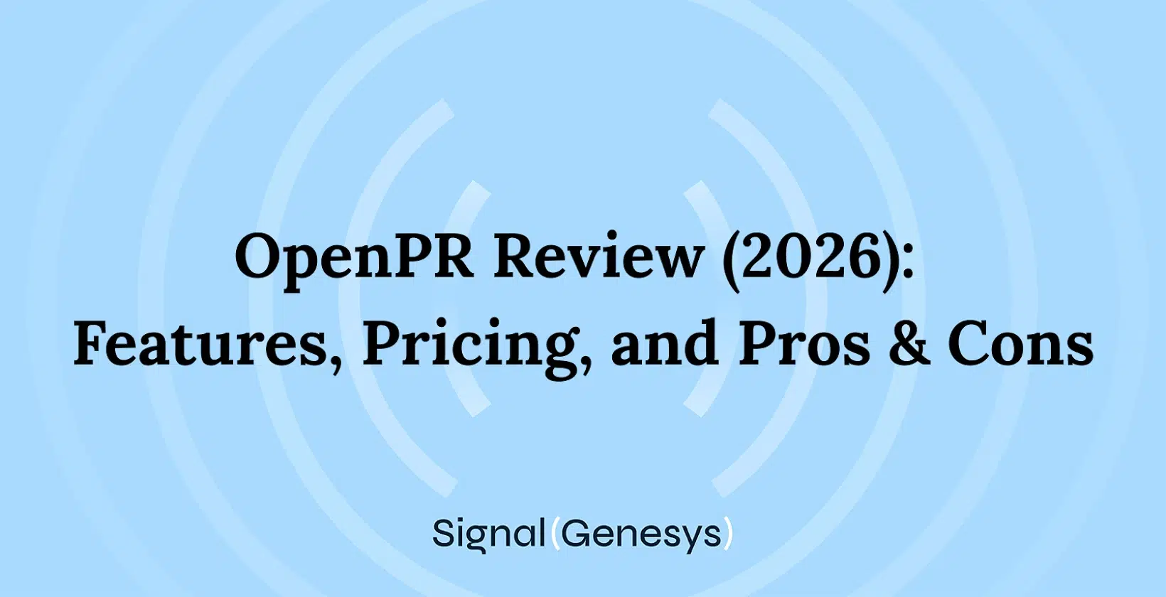 OpenPR Review