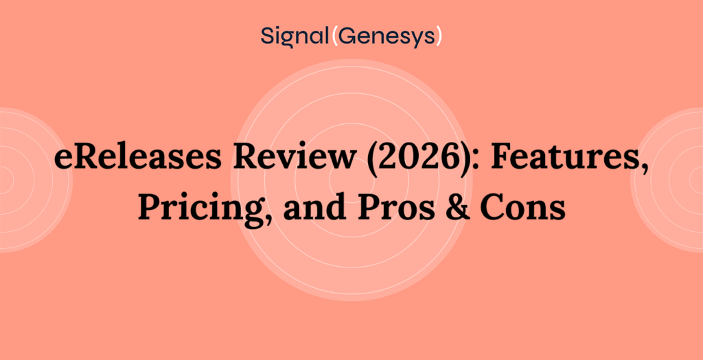 review of eReleases PR distribution tool